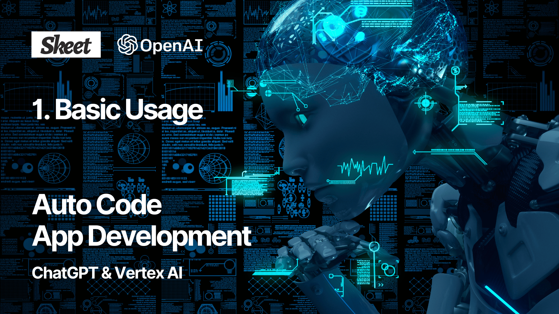 Announcing Video Series Explaining Auto-Code App Development with ChatGPT / Vertex AI